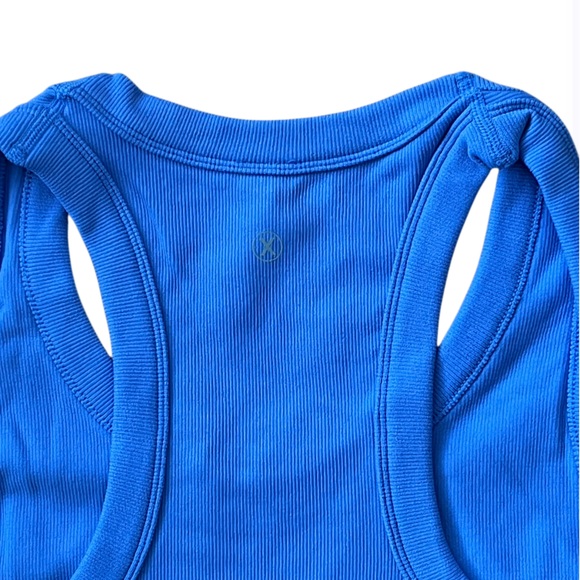 Reflex Ribbed Racerback Tank Size Large - Picture 3 of 5